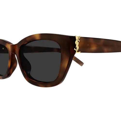 Saint Laurent SL M153 - 003 - 55 Occhiali da sole Havanna Square