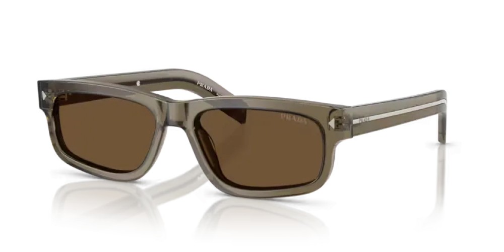 PRADA PR B11S - 18T70F - 57 Occhiali da sole Rectangle