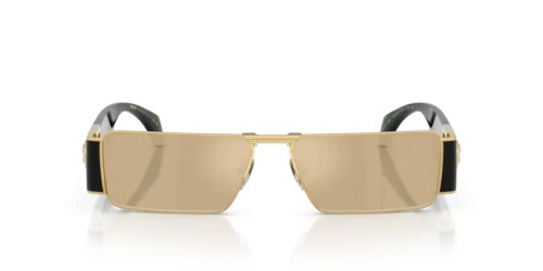 VERSACE VE2286 - 100203 - 57 Gold Rectangle