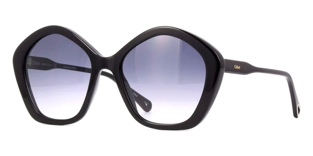 Chloé CH0082S - 005 - 57 Occhiali da sole Black Square