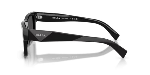 PRADA PR 19WS - 1AB5S0 - 52 Occhiali da sole Black Rectangle