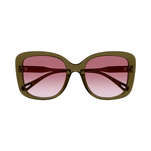 Chloé CH0125SA - 004 - 57 Occhiali da sole Green Square