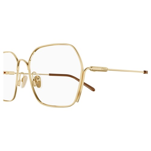Chloé CH0208O - 005 - 58 Montature ottiche Gold Square