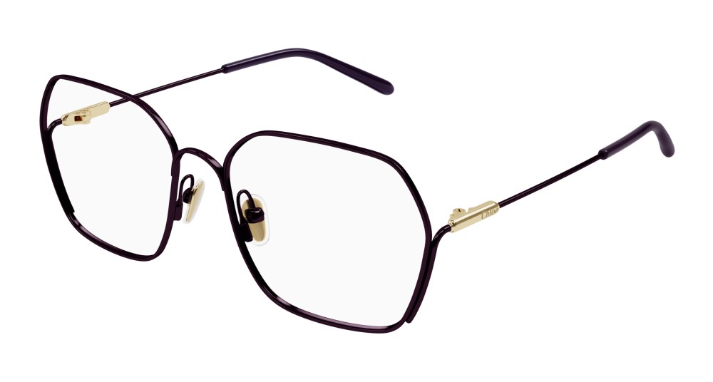 Chloé CH0208O - 003 - 55 Montature ottiche Purple Square