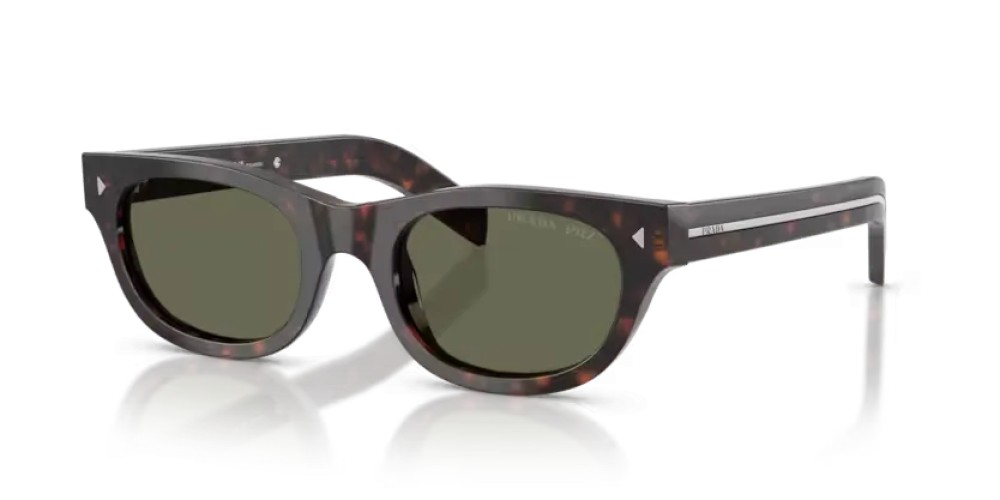 PRADA PR C09S - 17N03R - 51 - CON LENTI POLARIZZATE Occhiali da sole Havanna Cat Eye