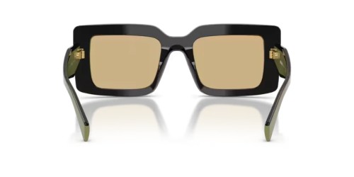PRADA PR D01S - 03K10R - 52 Occhiali da sole Black Rectangle