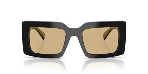 PRADA PR D01S - 03K10R - 52 Occhiali da sole Black Rectangle