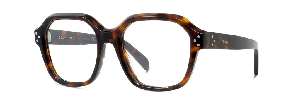 Celine CL50096I - 052 - 52 Montature ottiche Havanna Square