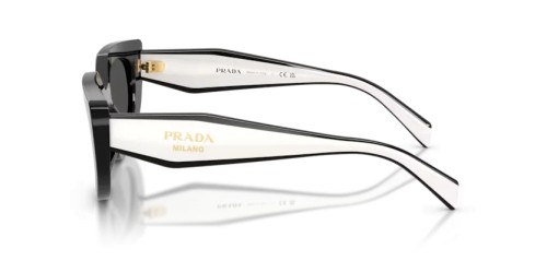 PRADA PR D02S - 20G08Z - 53 Occhiali da sole Black Oval