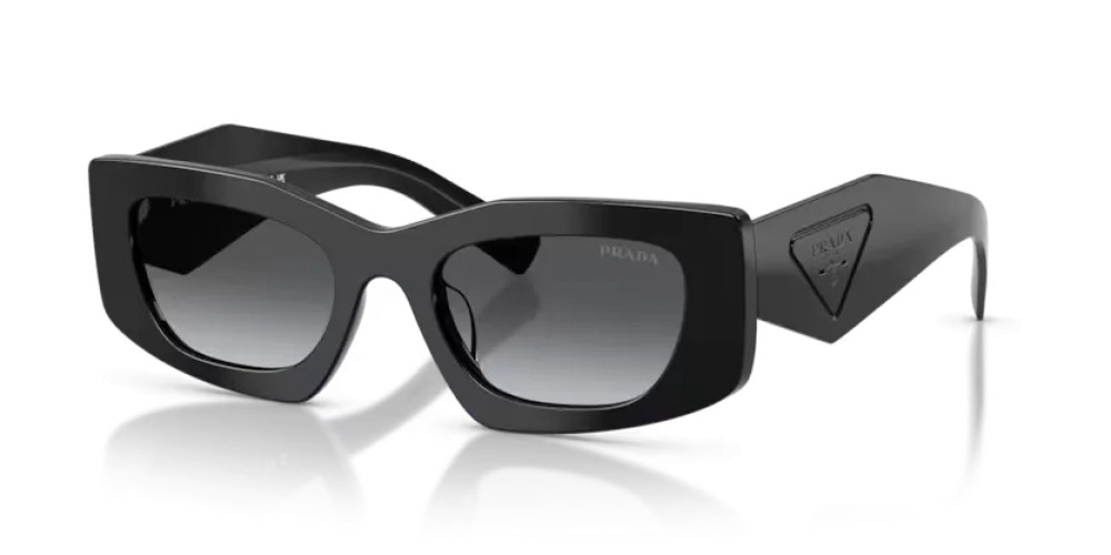 PRADA PR D03SD - 16K08Z - 51 Occhiali da sole Black Rectangle