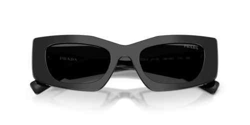 PRADA PR D03SD - 16K08Z - 51 Occhiali da sole Black Rectangle