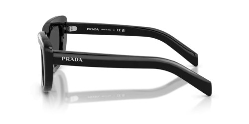 PRADA PR D07S - 16K08Z - 53 Occhiali da sole Black Rectangle