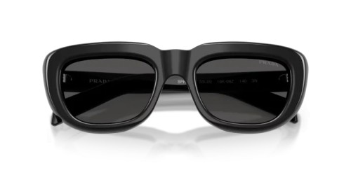 PRADA PR D07S - 16K08Z - 53 Occhiali da sole Black Rectangle