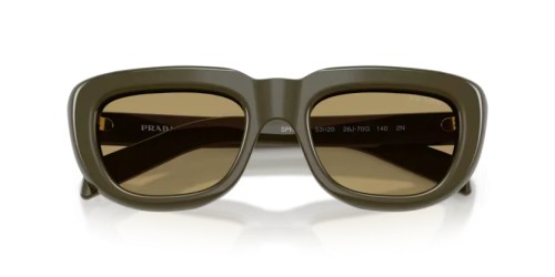 PRADA PR D07S - 26J70G - 53 Occhiali da sole Rectangle