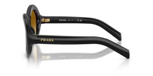 PRADA PR D08SU - 16K10X - 53 Occhiali da sole Black Round