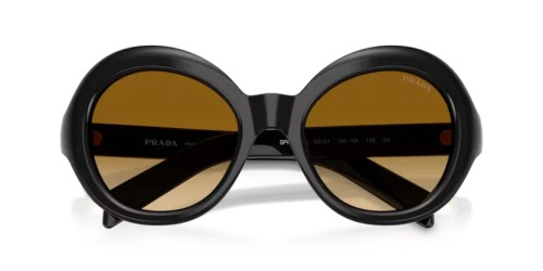 PRADA PR D08SU - 16K10X - 53 Occhiali da sole Black Round