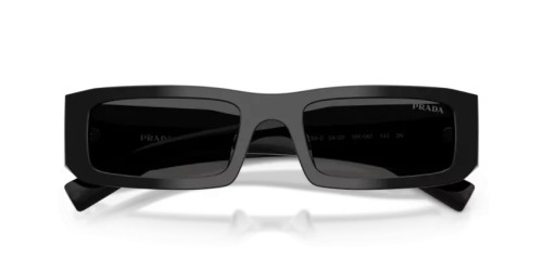 PRADA PR D09SD - 16K08Z - 54 Occhiali da sole Black Rectangle