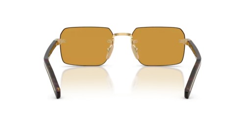 PRADA PR D55S - 5AK50P - 55 Occhiali da sole Gold Rectangle