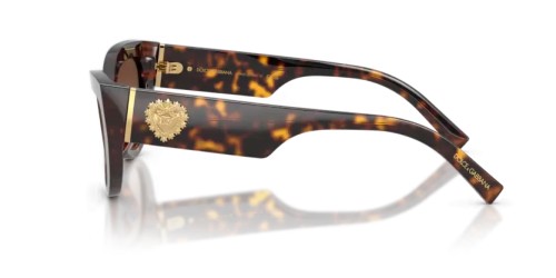 DOLCE & GABBANA DG4536 - 502/13 - 55 Occhiali da sole Havanna Cat Eye