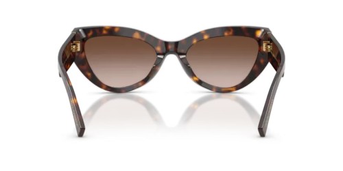 DOLCE & GABBANA DG4536 - 502/13 - 55 Occhiali da sole Havanna Cat Eye