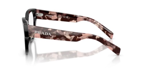 PRADA PR C06V - 28F1O1 - 52 Montature ottiche Black Oval