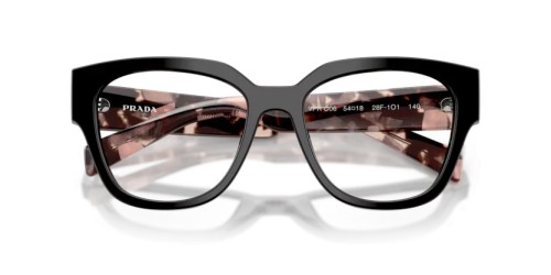 PRADA PR C06V - 28F1O1 - 52 Montature ottiche Black Oval
