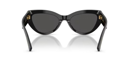 DOLCE & GABBANA DG4536 - 501/87 - 55 Occhiali da sole Black Cat Eye