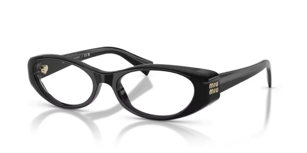 MIU MIU MU 03ZV - 16K1O1 - 55 Montature ottiche Black Oval