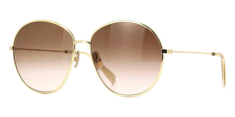 Celine CL40177U - 30F - 61 Occhiali da sole Gold Round