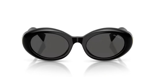 MIU MIU MU B09S - 16K08Z - 52 Occhiali da sole Black Oval