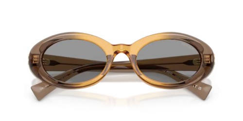 MIU MIU MU B09S - 24M50Q - 52 Occhiali da sole Beige Oval