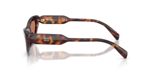 MIU MIU MU B11SU - 27L90Q - 55 Occhiali da sole Havanna Cat Eye