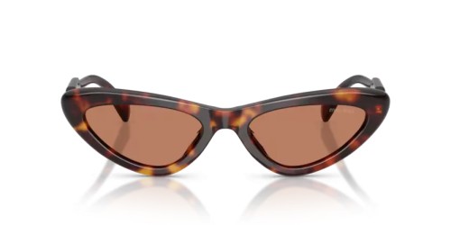 MIU MIU MU B11SU - 27L90Q - 55 Occhiali da sole Havanna Cat Eye