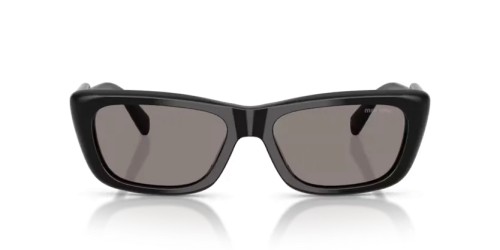 MIU MIU MU B12S - 16K80Q - 56 Occhiali da sole Black Rectangle