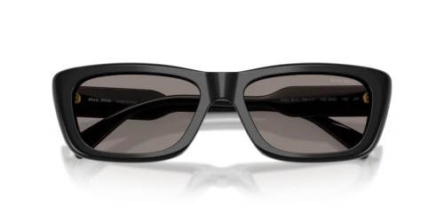 MIU MIU MU B12S - 16K80Q - 56 Occhiali da sole Black Rectangle