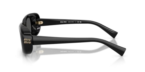 MIU MIU MU B13S - 16K08Z - 52 Occhiali da sole Black Rectangle