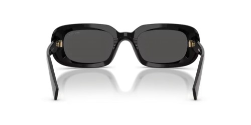 MIU MIU MU B13S - 16K08Z - 52 Occhiali da sole Black Rectangle