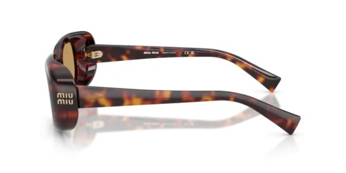MIU MIU MU B13S - 27L10Y - 52 Occhiali da sole Havanna Rectangle