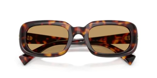 MIU MIU MU B13S - 27L10Y - 52 Occhiali da sole Havanna Rectangle