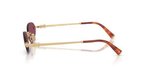 MIU MIU 0MU A54S - 5AK20Y - 51 Occhiali da sole Gold Oval