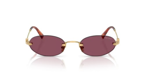 MIU MIU 0MU A54S - 5AK20Y - 51 Occhiali da sole Gold Oval