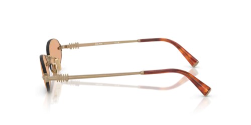 MIU MIU 0MU A54S - 7OE90X - 51 Occhiali da sole Bronze Oval