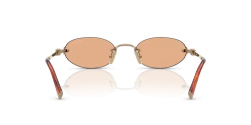 MIU MIU 0MU A54S - 7OE90X - 51 Occhiali da sole Bronze Oval