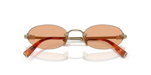 MIU MIU 0MU A54S - 7OE90X - 51 Occhiali da sole Bronze Oval
