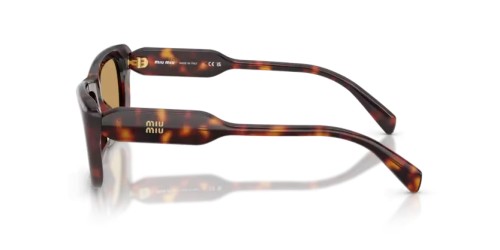 MIU MIU MU B12S - 27L10Y - 56 Occhiali da sole Havanna Rectangle