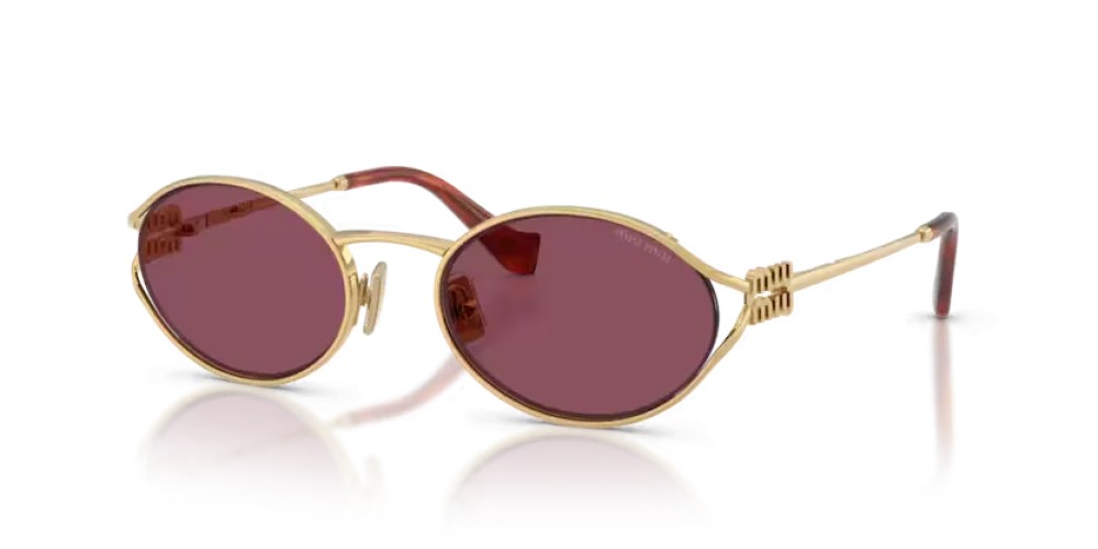 MIU MIU MU 52YS - 5AK20Y - 54 Occhiali da sole Gold Oval