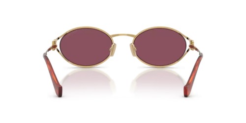 MIU MIU MU 52YS - 5AK20Y - 54 Occhiali da sole Gold Oval