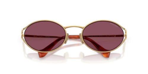 MIU MIU MU 52YS - 5AK20Y - 54 Occhiali da sole Gold Oval