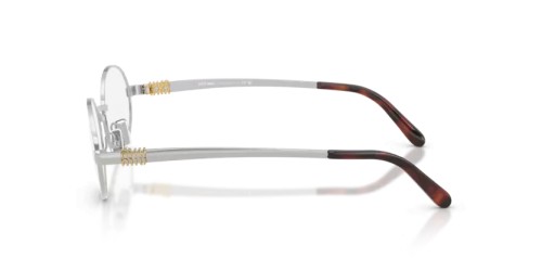MIU MIU MU 50ZV - 1BC1O1 - 52 Montature ottiche Silver Oval