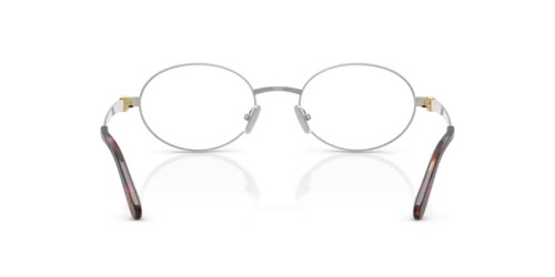MIU MIU MU 50ZV - 1BC1O1 - 52 Montature ottiche Silver Oval